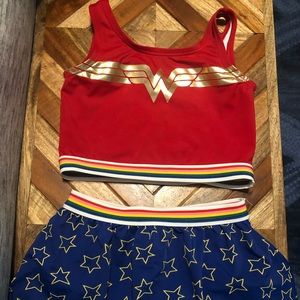 Hanna Andersson Wonder Woman Girls Tankini